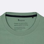 T-Shirt Col Rond Vert Clair Arcy - Homme