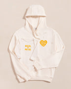 Le Hoodie D'Allaitement Soleil De Ma Vie En Coton Bio - Crème