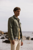 Blouson Vert Clair Seillon - Homme