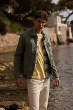 Blouson Vert Clair Seillon - Homme