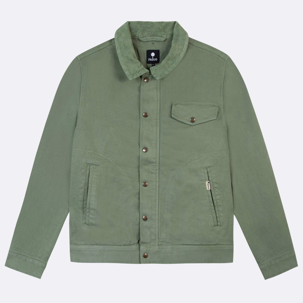 Blouson Vert Clair Seillon - Homme