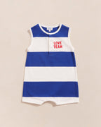 La Combinaison Claudette Love Team En Coton Bio - Bleu