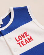La Combinaison Claudette Love Team En Coton Bio - Bleu