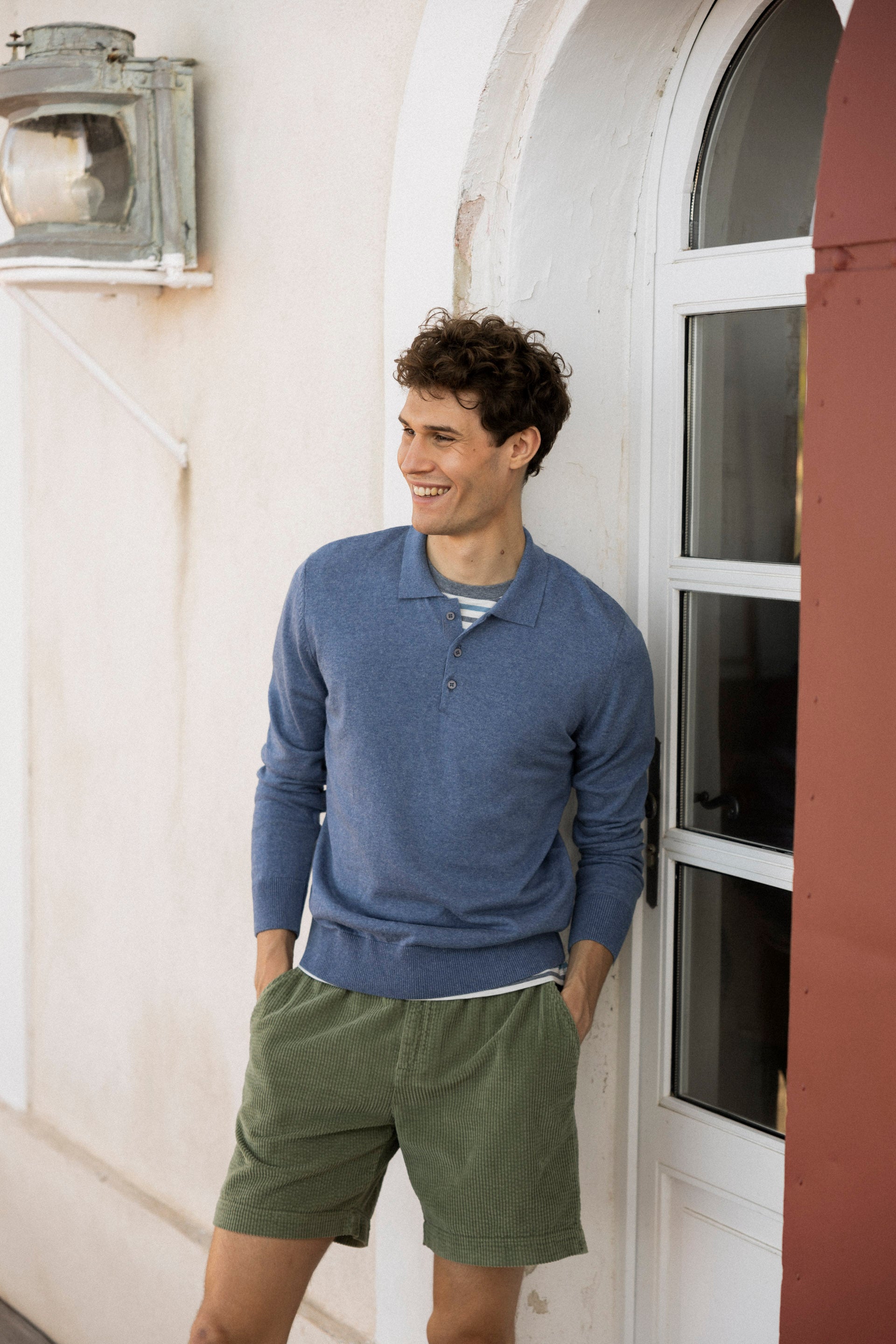 Short Elastique - Chevre - Vert - Homme