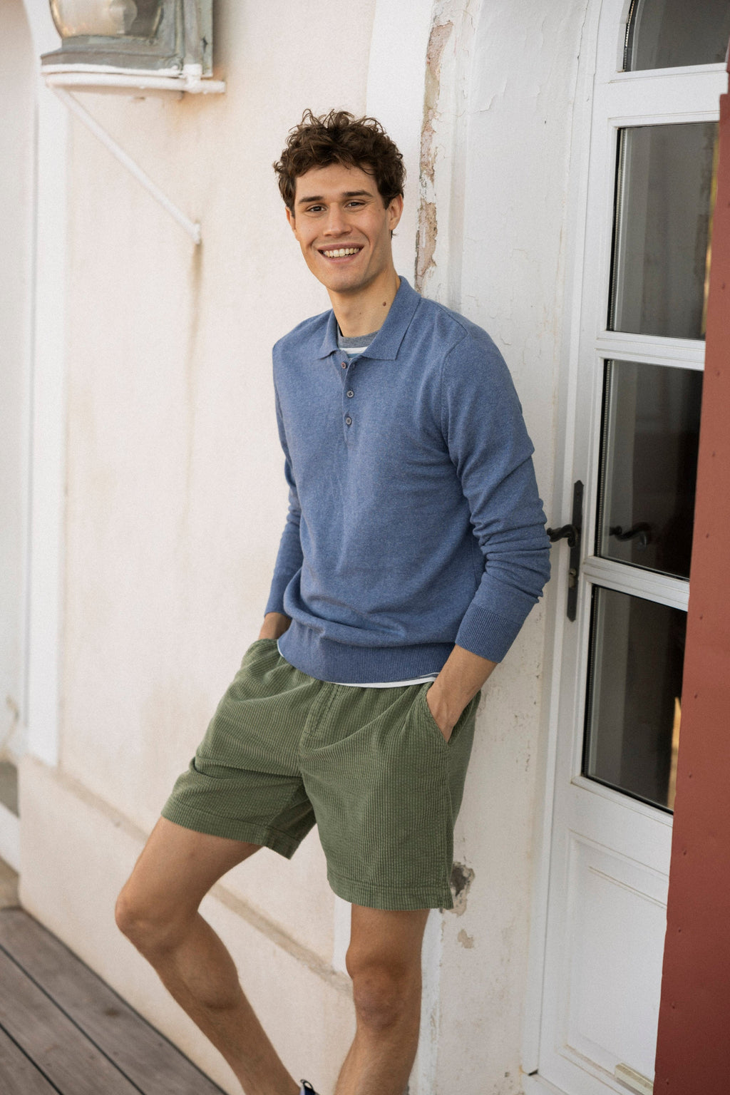 Short Elastique - Chevre - Vert - Homme