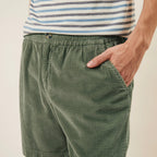 Short Elastique - Chevre - Vert - Homme