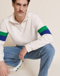 Le Sweat Stanny En Coton Bio Et Col Zippé - Blanc