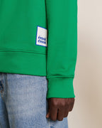 Le Sweat Stanny En Coton Bio Et Col Zippé - Vert