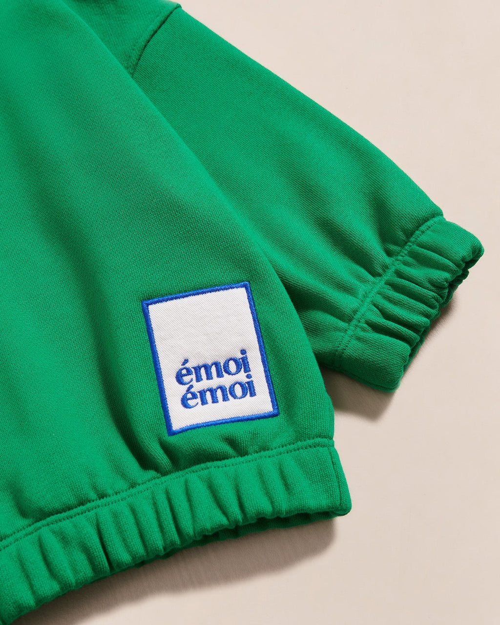 Le Sweat Sun En Coton Bio Et Col Zippé - Vert