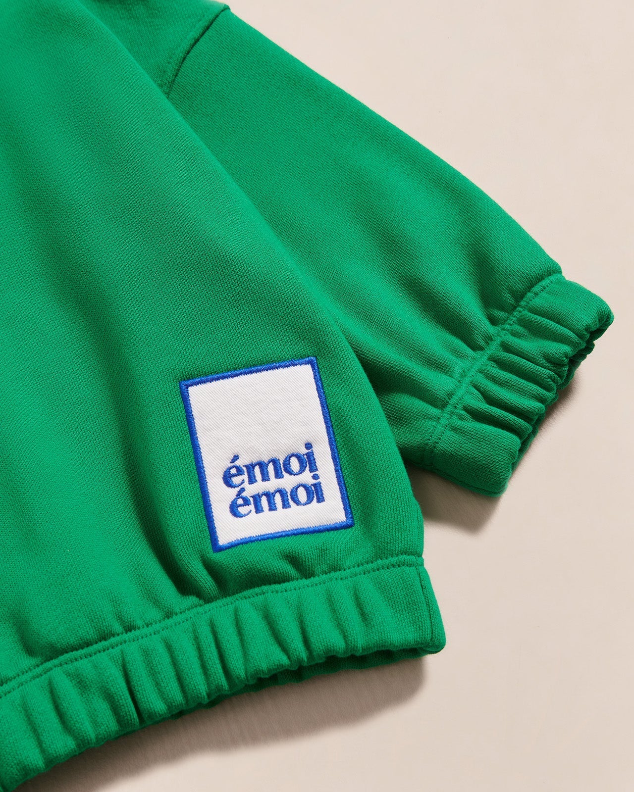 Le Sweat Sun En Coton Bio Et Col Zippé - Vert