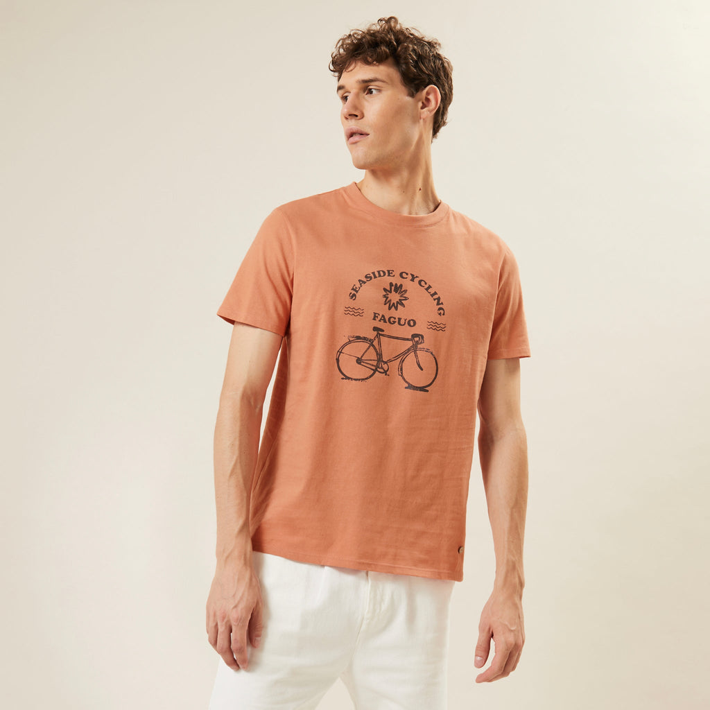 T-Shirt Mc - Arcy - Orange - Homme