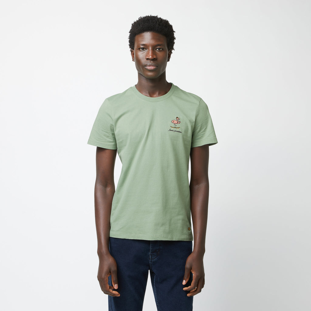 T-Shirt Vert Clair Arcy - Homme