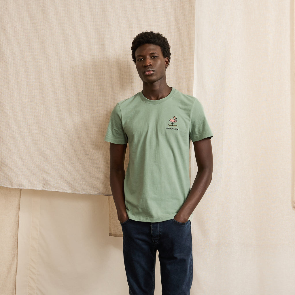 T-Shirt Vert Clair Arcy - Homme