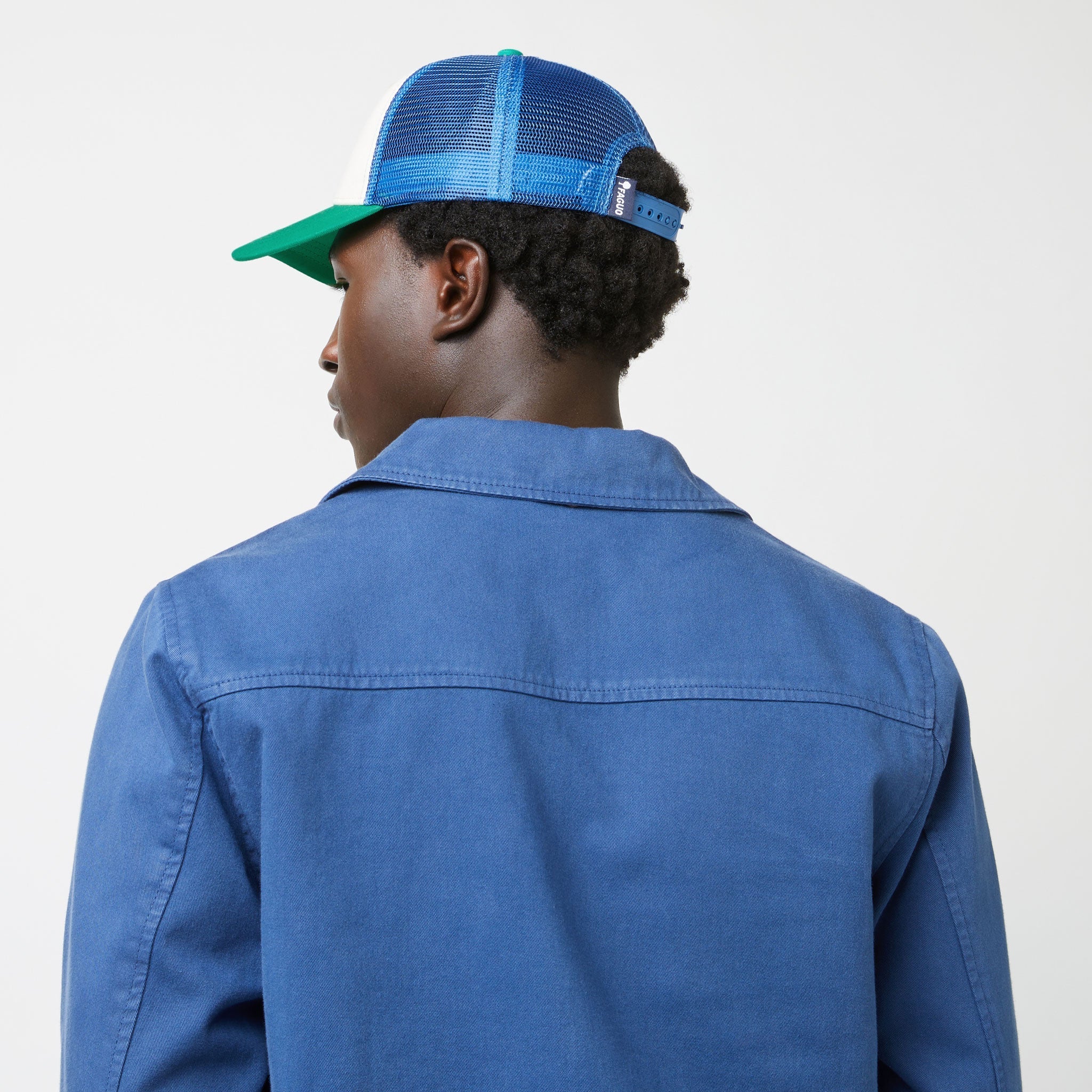 Casquette Vert & Bleu Marine Trucker Cap - Homme
