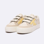 Tennis Basses Beiges Walnut P. Velcro - Femme