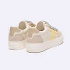 Tennis Basses Beiges Walnut P. Velcro - Femme