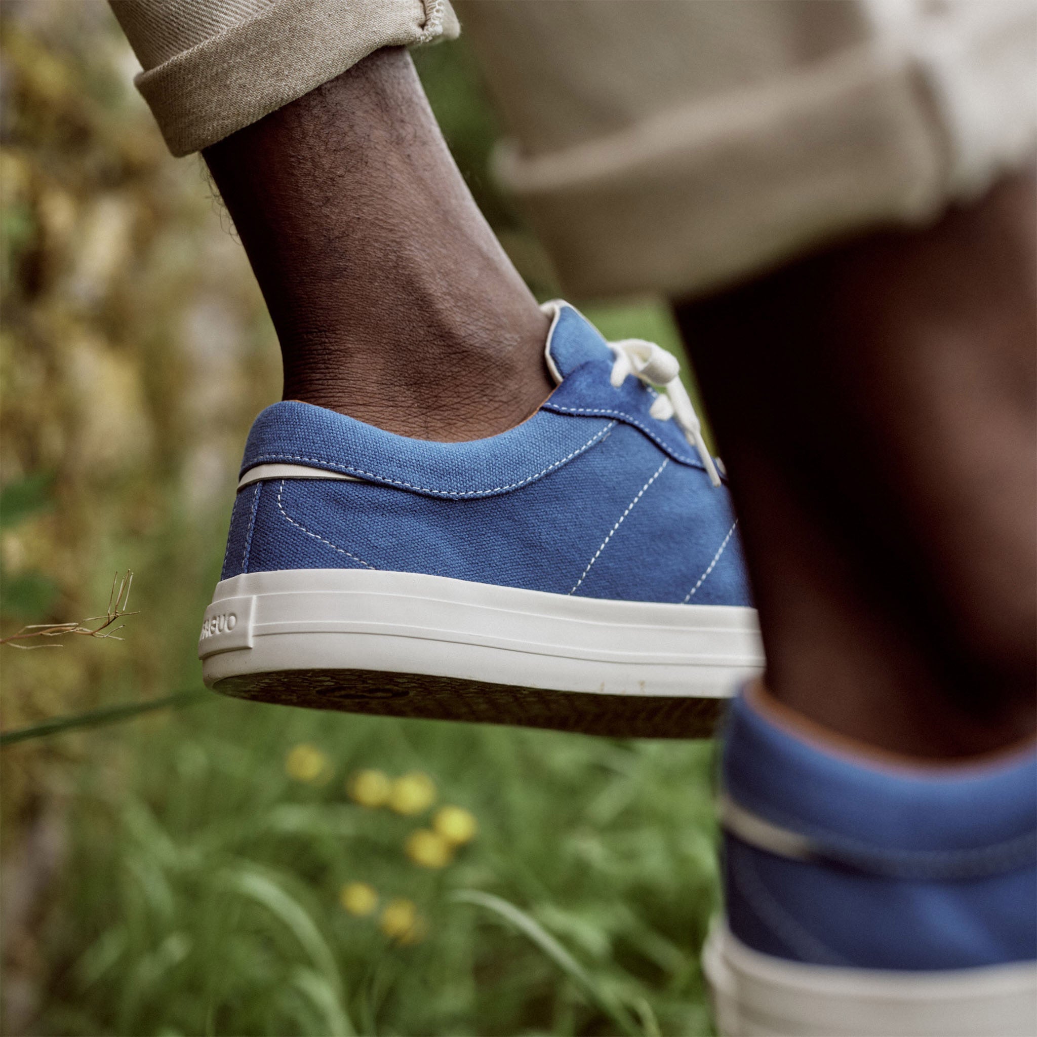 Tennis Basses Bleues Nashi - Homme