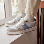 Baskets Basses Blanches & Bleues Ceiba - Homme