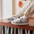 Baskets Basses Blanches & Bleues Ceiba - Homme