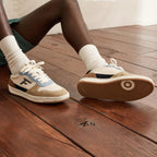 Baskets Basses Écrues, Beiges & Bleues Alder - Homme