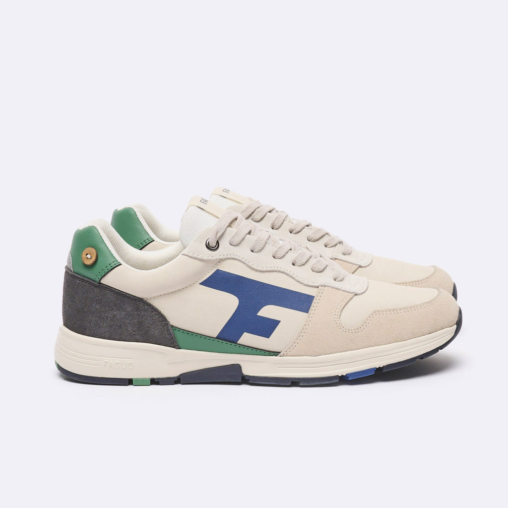 Running Blanches & Vertes Olive - Homme
