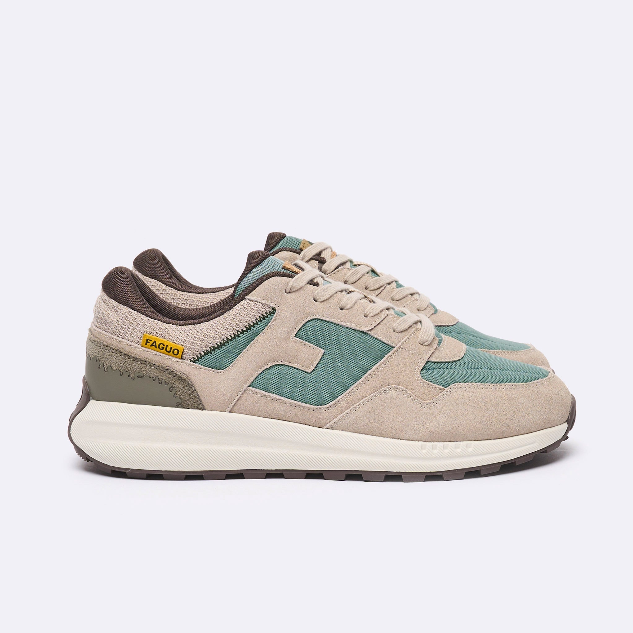 Running Beiges & Bleu Clair Limwood - Homme