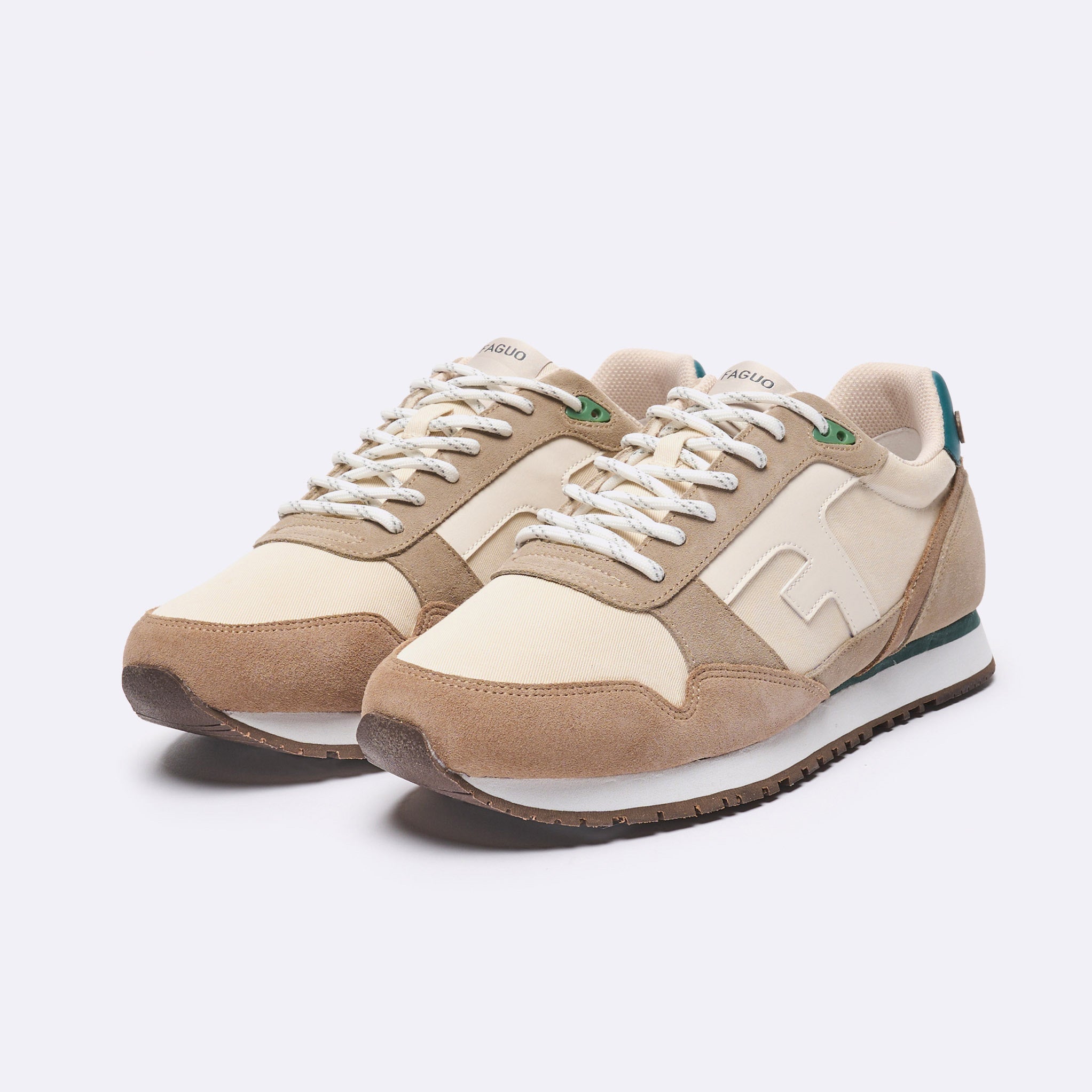 Running Écrues & Bleu Clair Elm - Homme