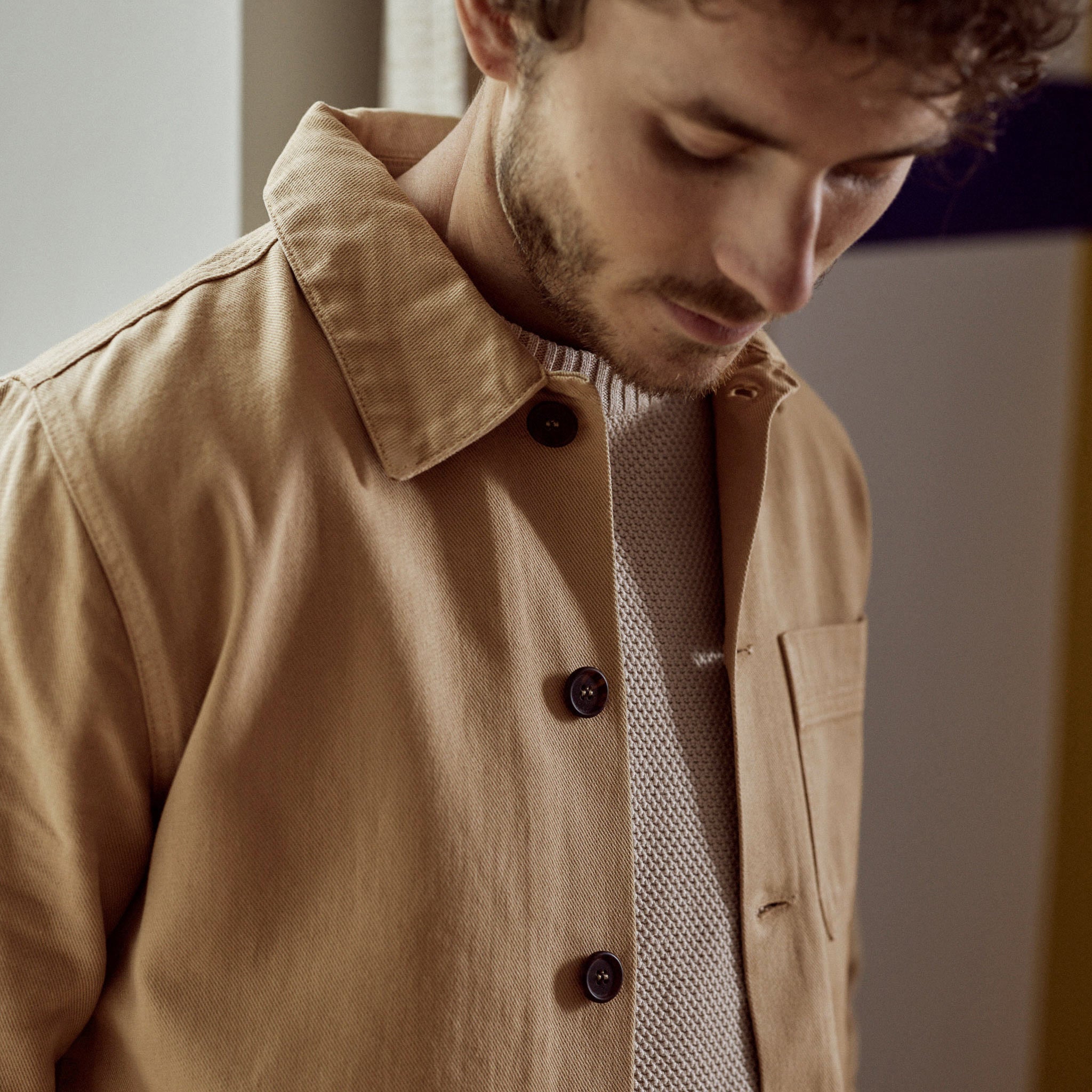 Veste Beige Lorge - Homme