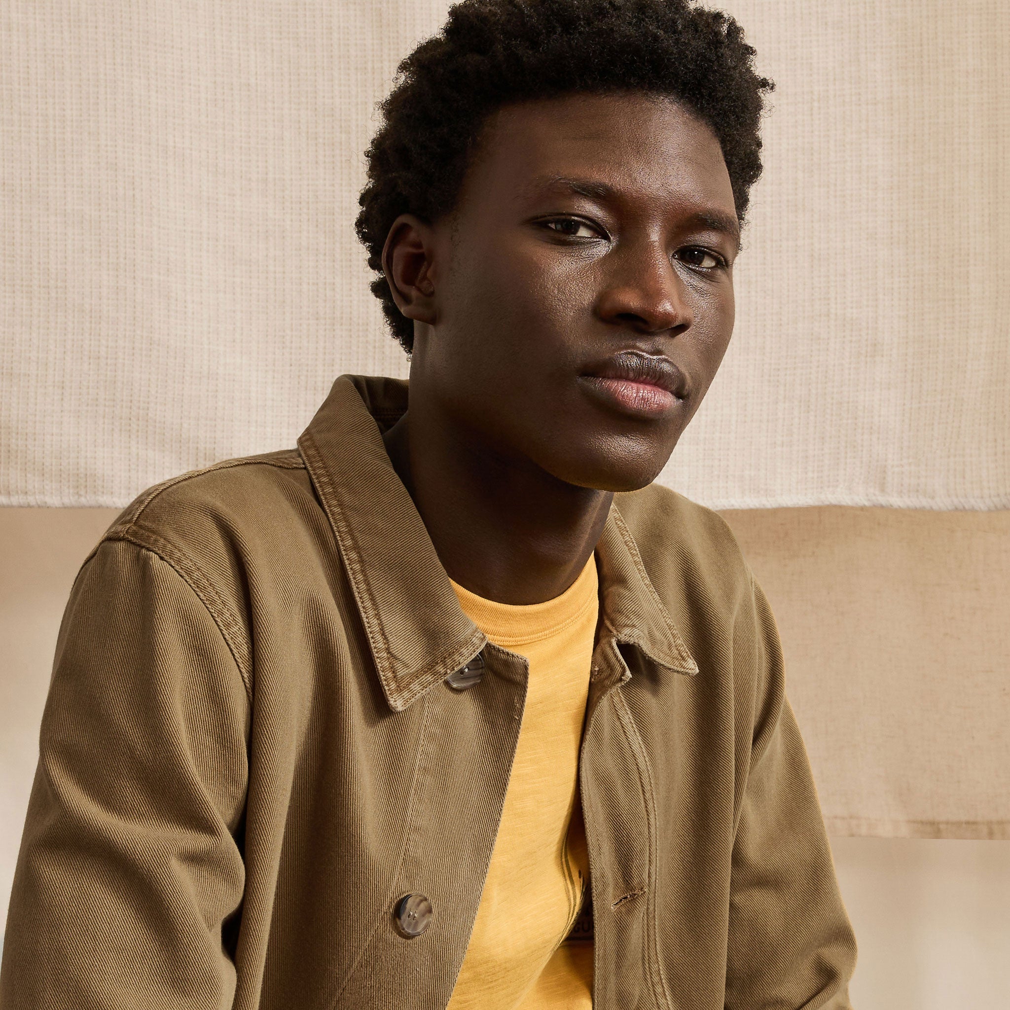 Veste Ocre Liffre - Homme