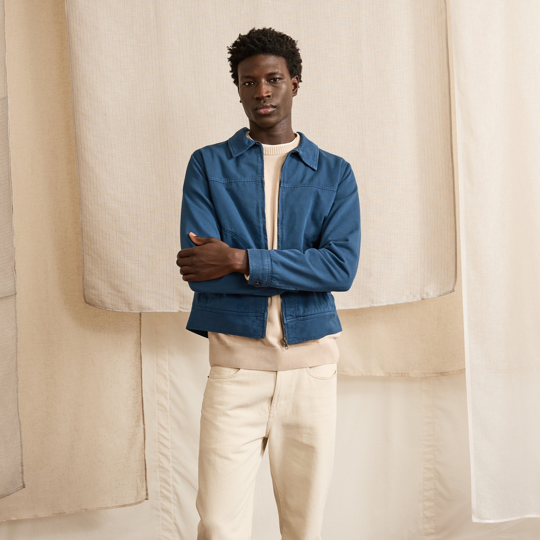 Veste Bleu Marine Chaumont - Homme