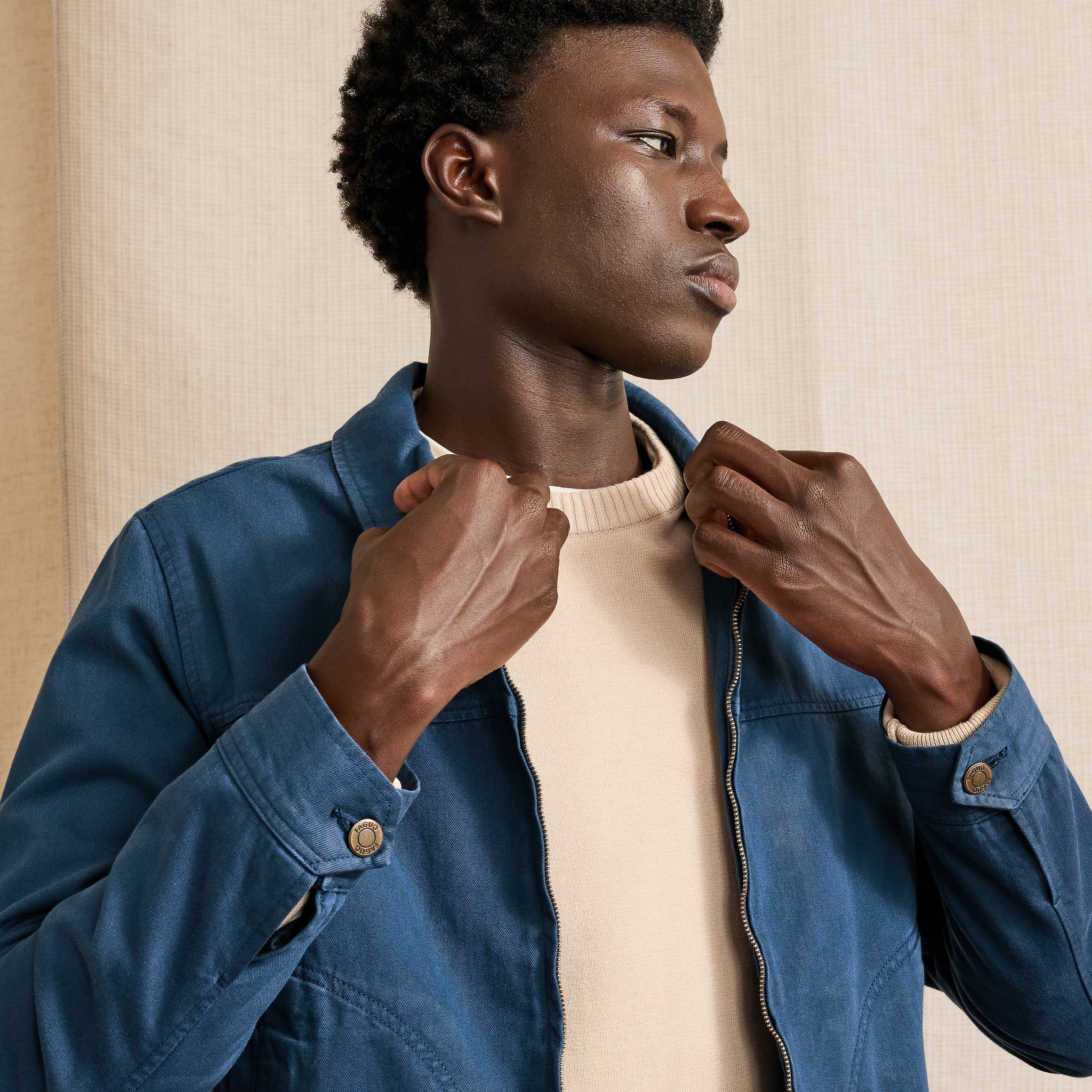 Veste Bleu Marine Chaumont - Homme