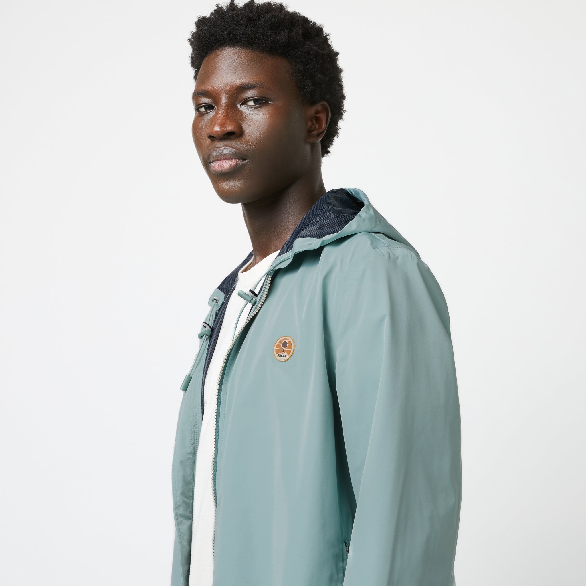 Veste Bleu-Vert Carnoet - Homme