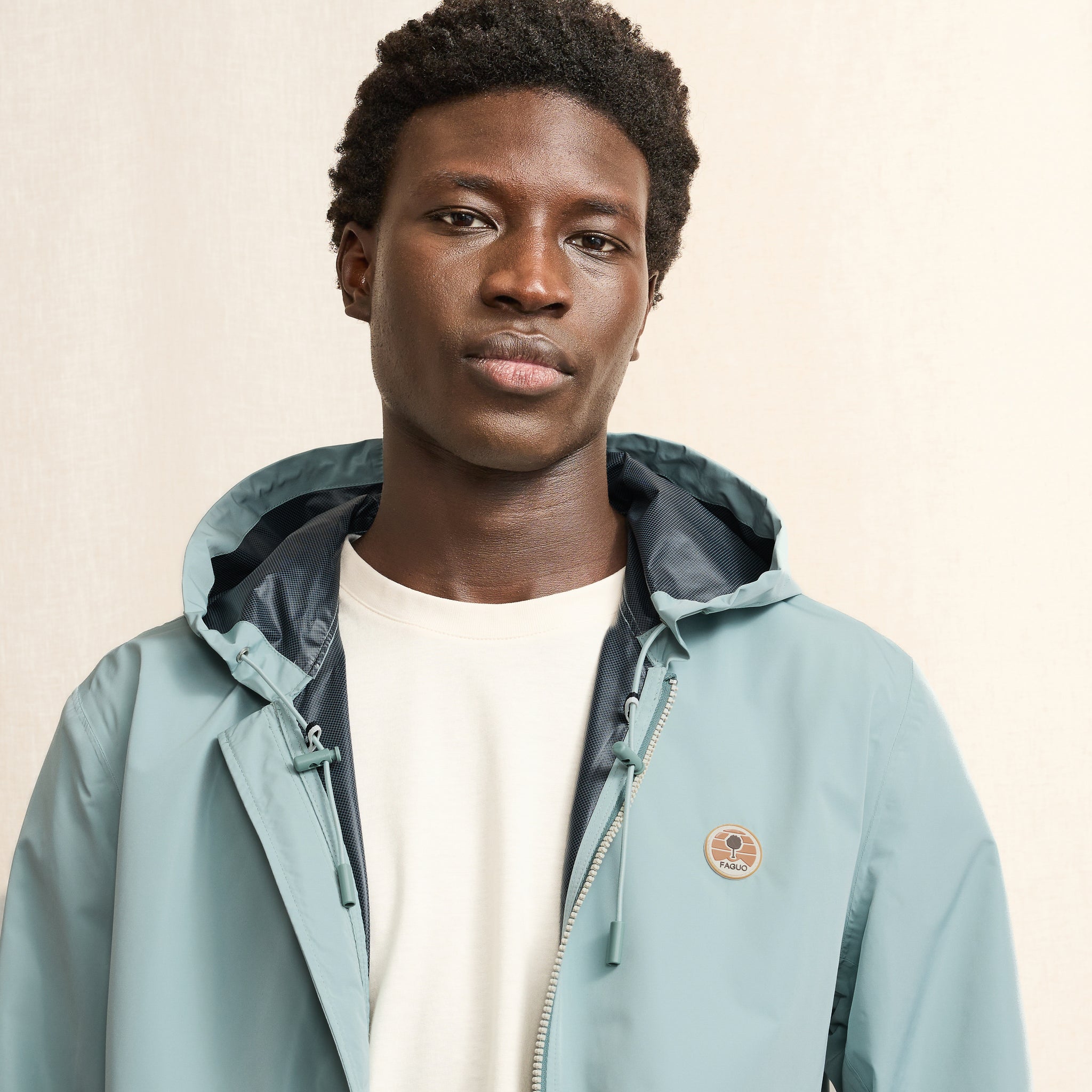 Veste Bleu-Vert Carnoet - Homme