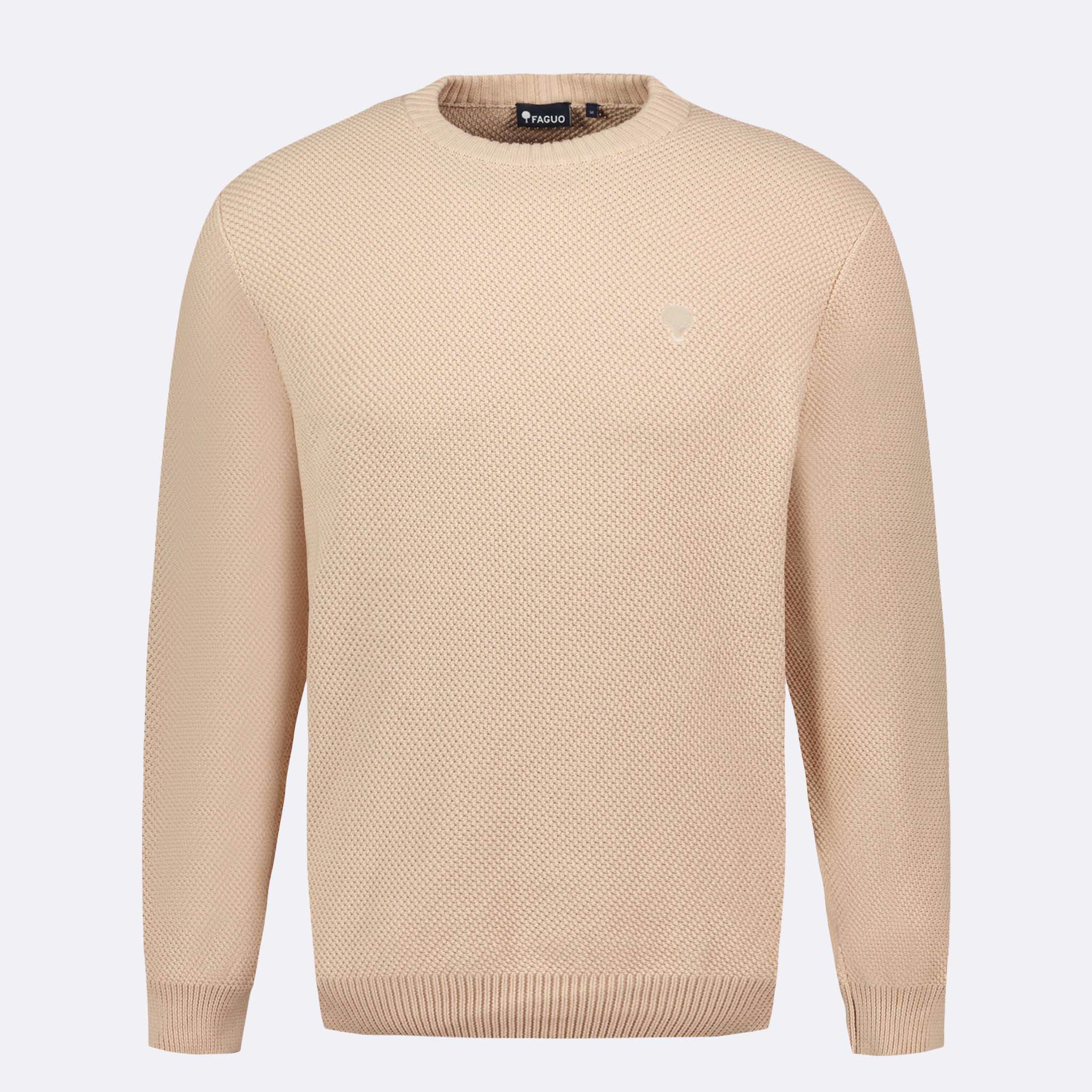 Pull Beige Foncé Opale - Homme