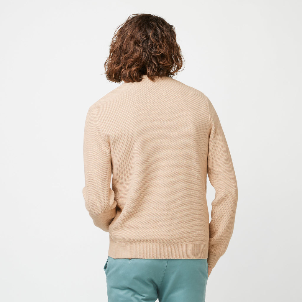 Pull Beige Foncé Opale - Homme
