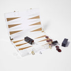 Jeu De Société Backgammon En Lucite