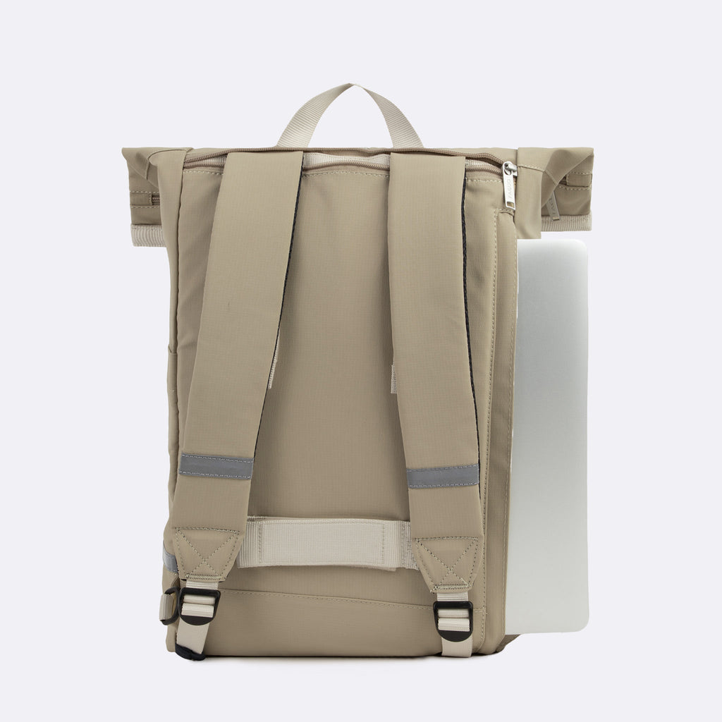 Sac A Dos Beige Cycling Medium - Mixte