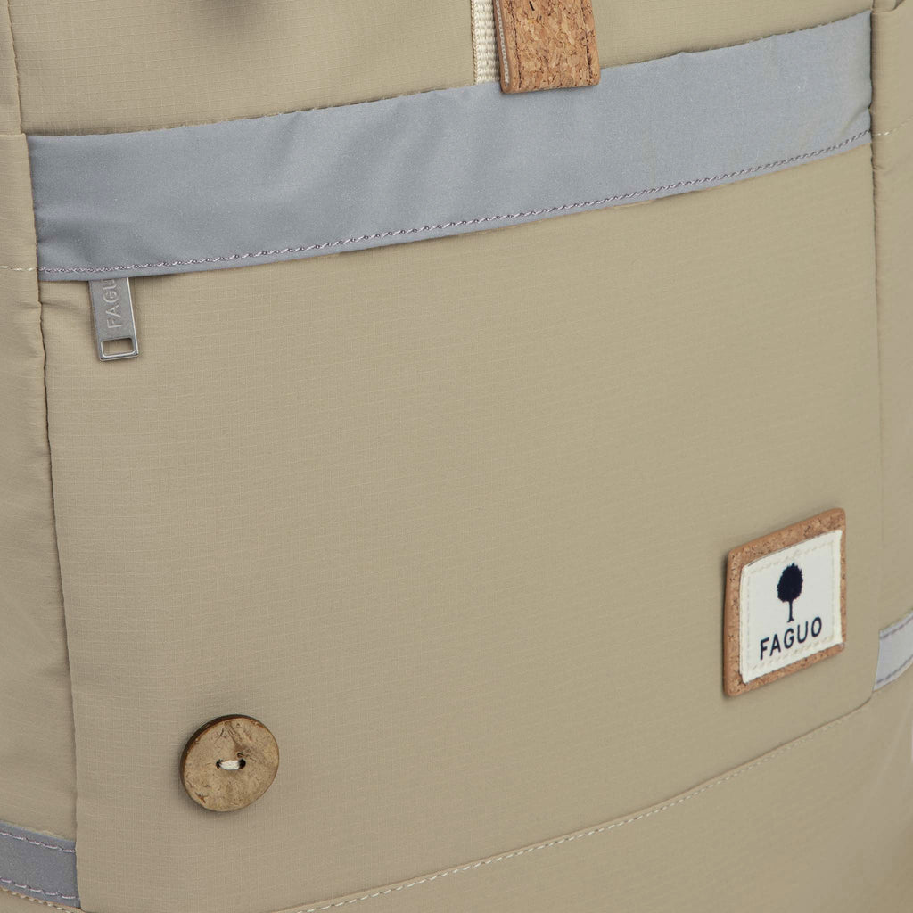 Sac A Dos Beige Cycling Medium - Mixte