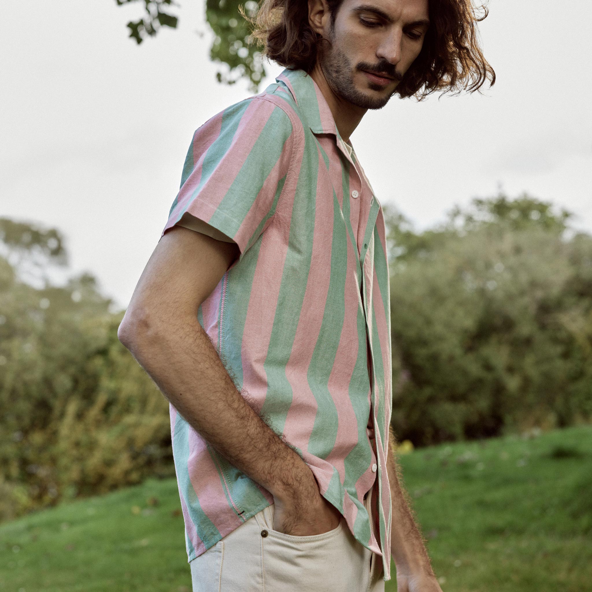 Chemise Rose & Vertes Vimy - Homme