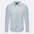 Chemise Écrue & Bleu Signy - Homme