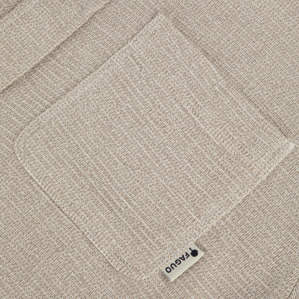 Chemise Beige Clair Chiné Signy - Homme
