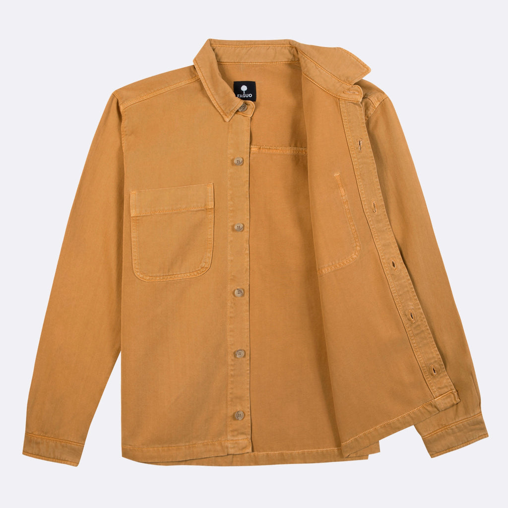 Sur-Chemise Orange Clair Clemont - Homme