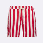 Maillot De Bain Rouge & Crème Mimizan - Homme