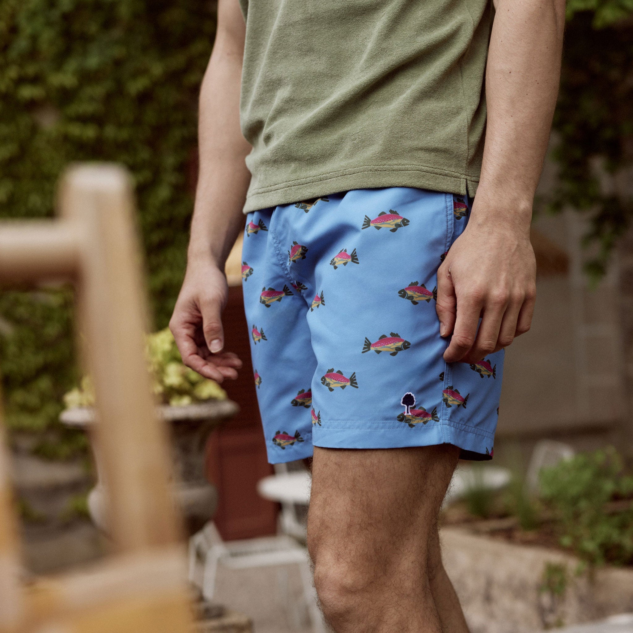 Maillot De Bain Bleu Ciel Mimizan - Homme