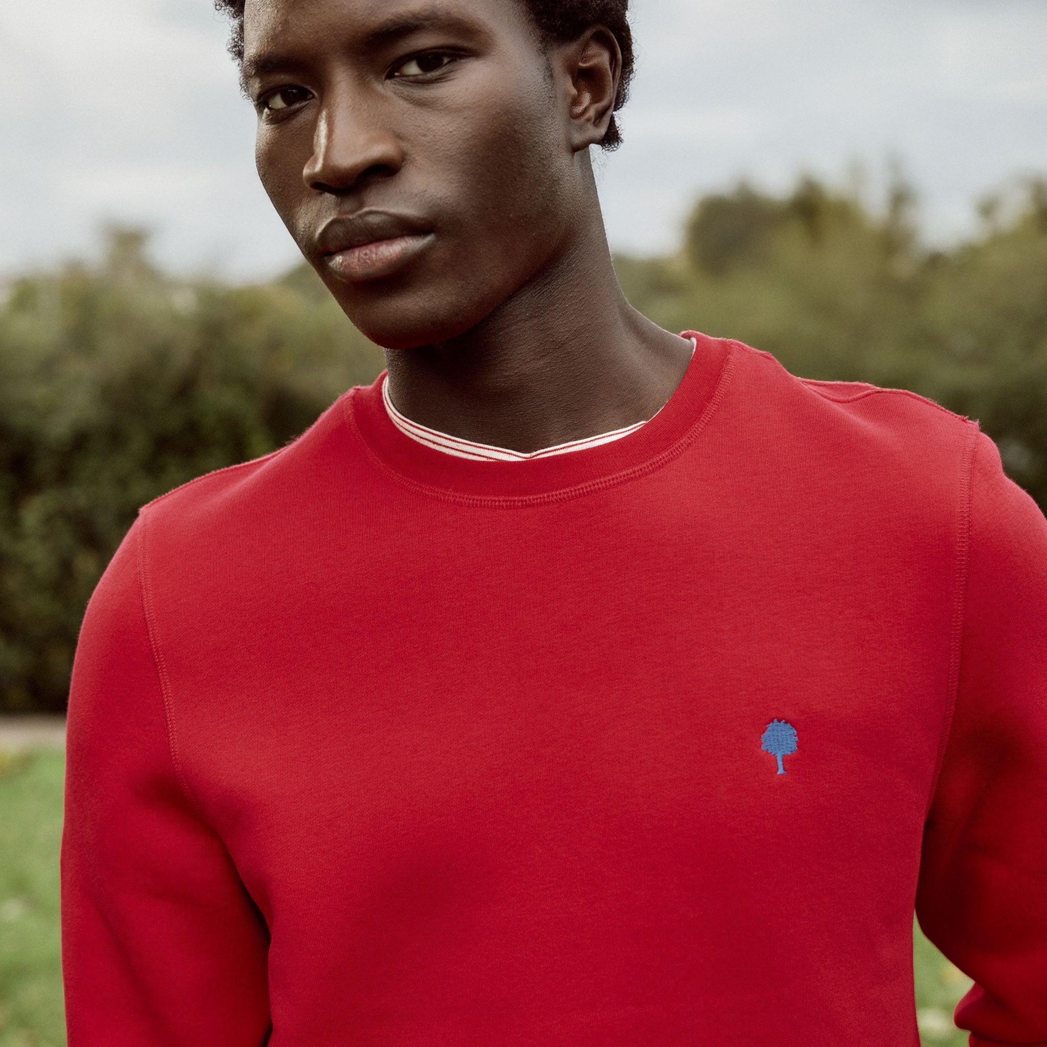 Sweat Rouge Vif Donzy - Homme