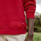 Sweat Rouge Vif Donzy - Homme