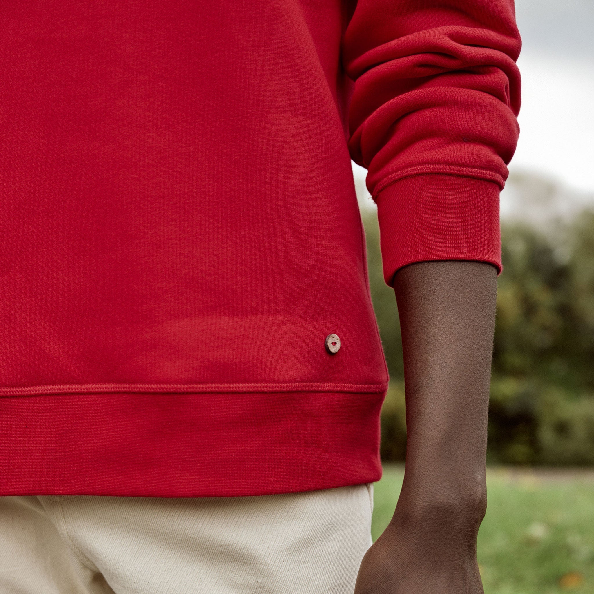 Sweat Rouge Vif Donzy - Homme