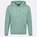 Sweat A Capuche Bleu-Vert Dirac - Homme