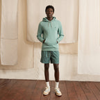 Sweat A Capuche Bleu-Vert Dirac - Homme