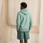 Sweat A Capuche Bleu-Vert Dirac - Homme